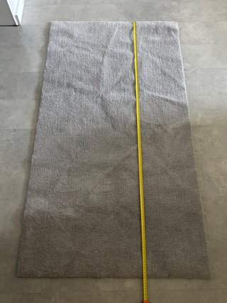 Alfombra Ikea STOENSE gris 80x150 cm