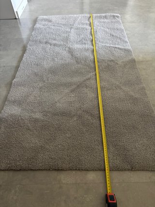 Alfombra Ikea STOENSE gris 80x150 cm