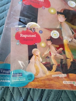 Libro Infantil Bilingüe Rapunzel (Vaughan / mp3