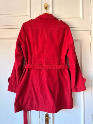 Gabardina Max Mara Rosso