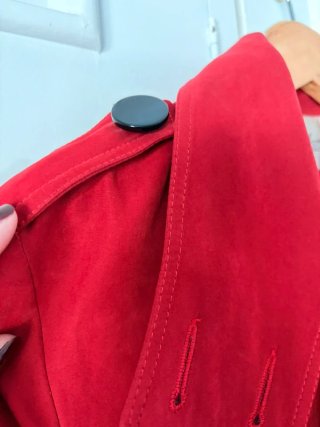 Gabardina Max Mara Rosso