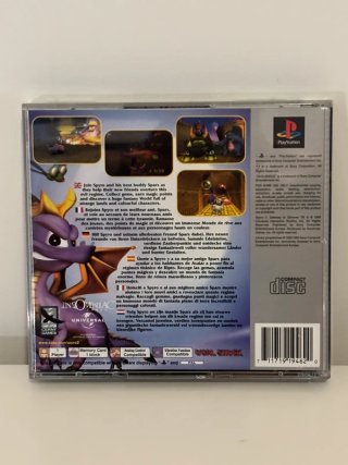 Spyro 2 Gateway to Glimmer PAL Platinum PS1