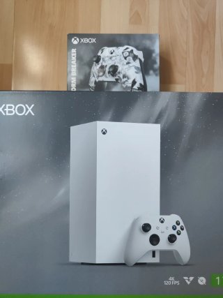 Xbox Series X Robot White + Mando Storm Breaker