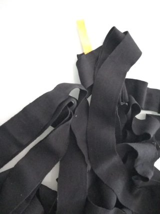 Vendas de Boxeo Negras con Cierre 5,60cm c/u