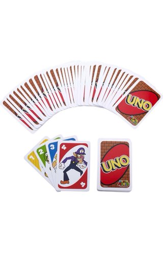 UNO Super Mario Bros Card Game
