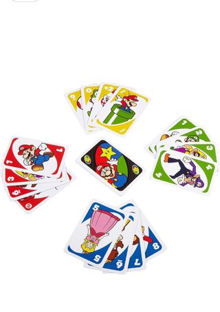 UNO Super Mario Bros Card Game