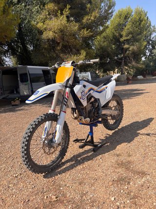 Husqvarna FC 450 Motocross Blanca