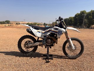 Husqvarna FC 450 Motocross Blanca