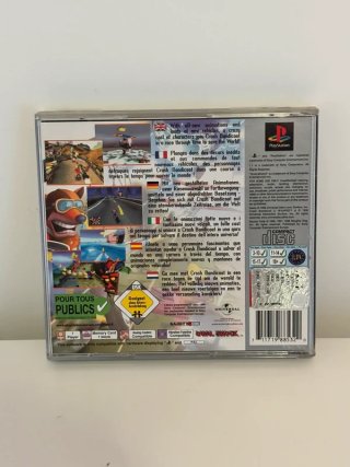 Crash Bandicoot Warped Platinum PS1 PAL