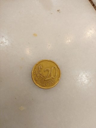 Moneda 20 céntimos Grecia 2002