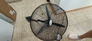 Ventilador Industrial HIM Negro