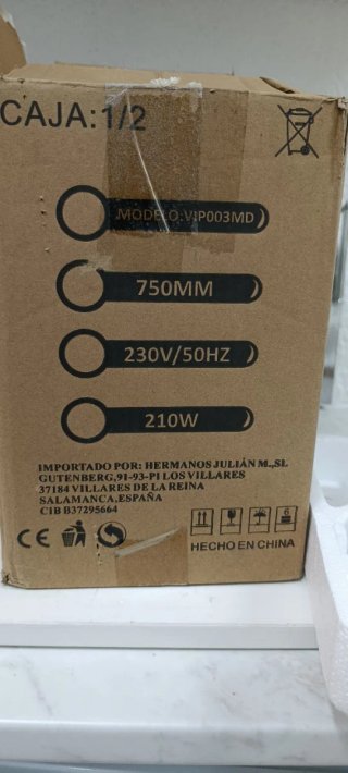 Ventilador Industrial HIM Negro