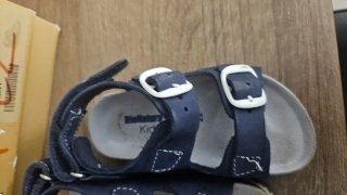 Sandali Bionatura Baby Nabuk Blu Navy Taglia 22