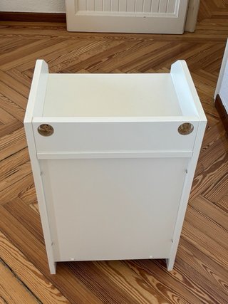 Mesita de noche Ikea blanca