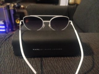 Occhiali da sole Marc Jacobs argentati