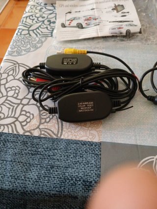 Transmisor y Receptor de Vídeo Inalámbrico, cámara