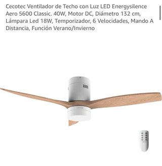 Cecotec Aero 5600 Ventilador Techo LED DC