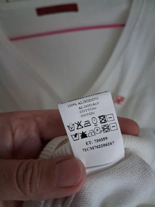 TM Jersey CAROLINA HERRERA Blanco mujer