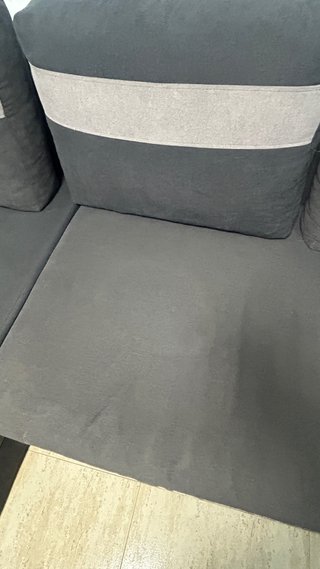 Sofá Cama Gris Tela
