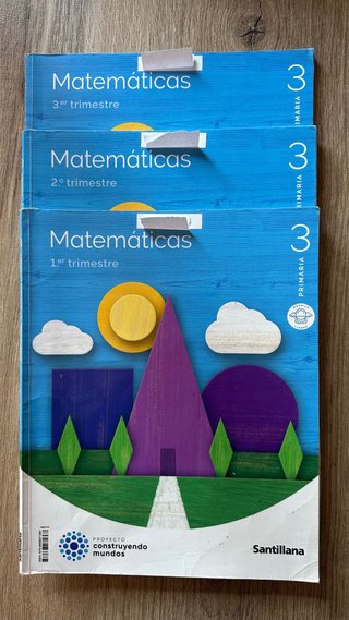 Libros matemáticas 3 primaria