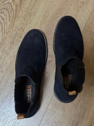 Varese Scarpe Chelsea Uomo Blu 45