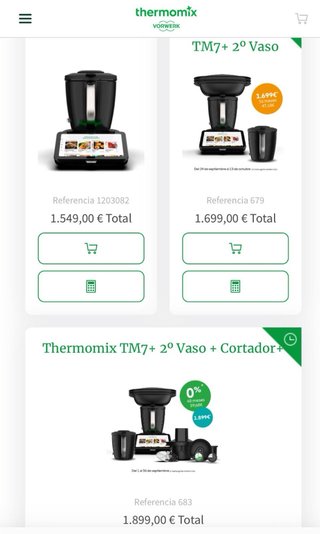 Thermomix TM7 nova i precintada regalo tallador