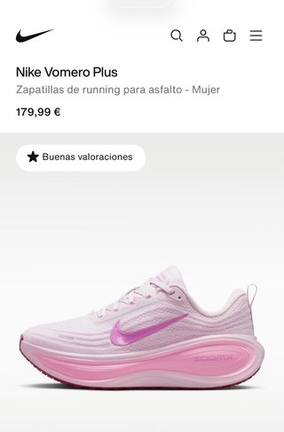 Zapatillas Nike Rosas y Moradas