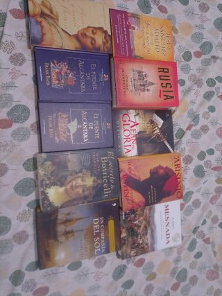 Lote novelas historicas