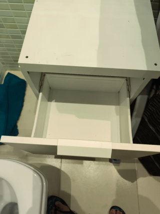 Armario lavabo IKEA ENHET blanco
