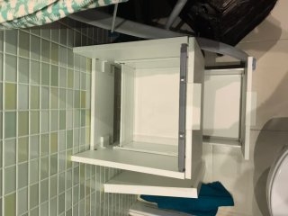 Armario lavabo IKEA ENHET blanco