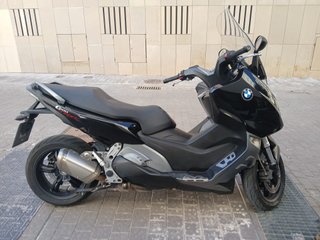 BMW C600 SPORT Maxi Scooter Negra/Azul