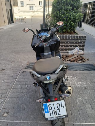 BMW C600 SPORT Maxi Scooter Negra/Azul