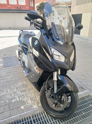 BMW C600 SPORT Maxi Scooter Negra/Azul