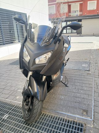 BMW C600 SPORT Maxi Scooter Negra/Azul