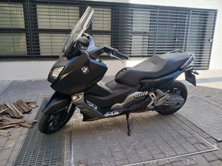 BMW C600 SPORT Maxi Scooter Negra/Azul