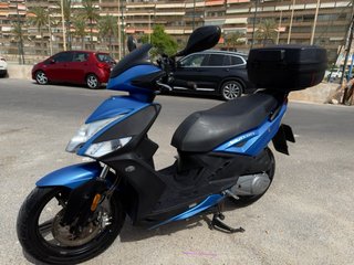 Kymco Agility 125 Scooter Azul 2017