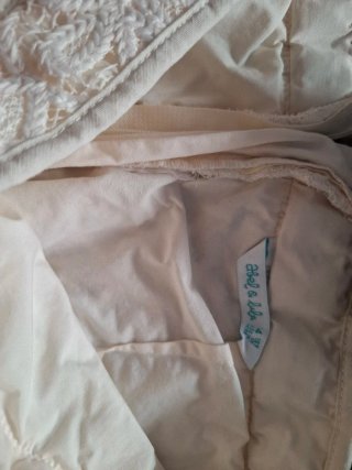 Pantalón encaje blanco niña 12-13 años