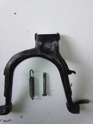 Caballete Honda PXR 50 con muelle y pasador