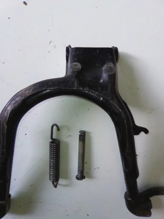 Caballete Honda PXR 50 con muelle y pasador
