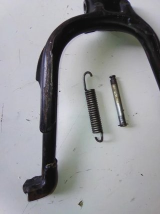 Caballete Honda PXR 50 con muelle y pasador