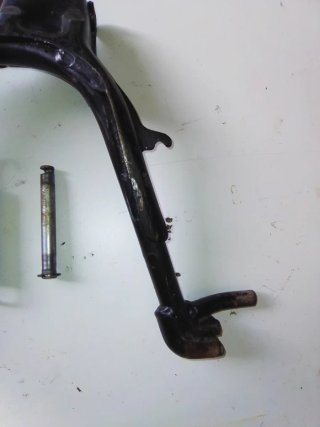 Caballete Honda PXR 50 con muelle y pasador