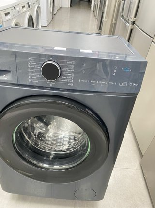 Lavadora CHIQ 7kg clase A gris oscuro con envio