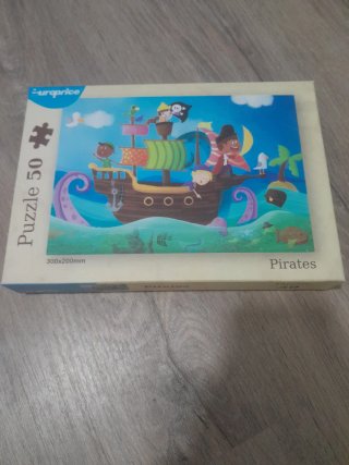 Puzzle 50 piezas Piratas