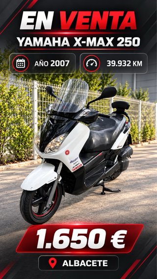 Yamaha Xmax 125 Scooter