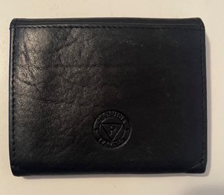 Cartera Monedero Privata Piel Negra