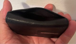 Cartera Monedero Privata Piel Negra