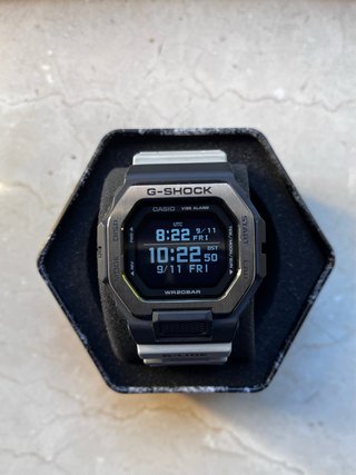 Reloj G-Shock modelo G-Glide Negro/Plata