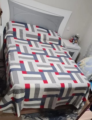 Colcha de cama Patchwork
