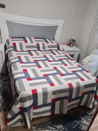 Colcha de cama Patchwork