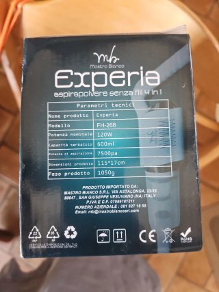 Aspirapolvere senza fili Mastro Bianco